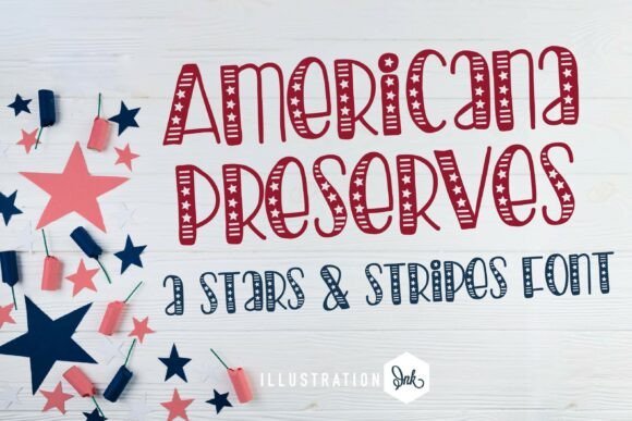 Americana Preserves: Your Hand-Lettered Ticket to a Country Summer