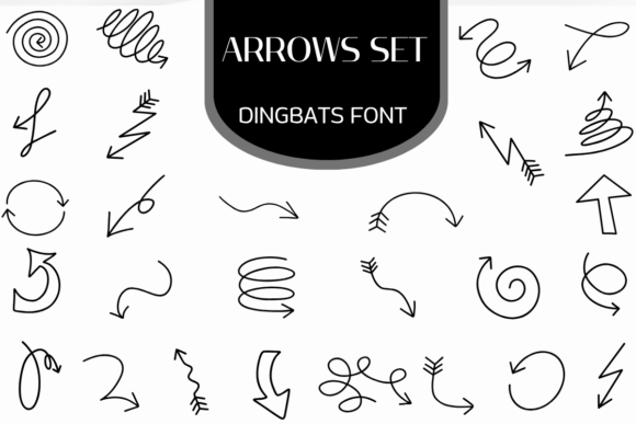 Arrows Set: A Toolkit for Dynamic, Hand-Drawn Motion