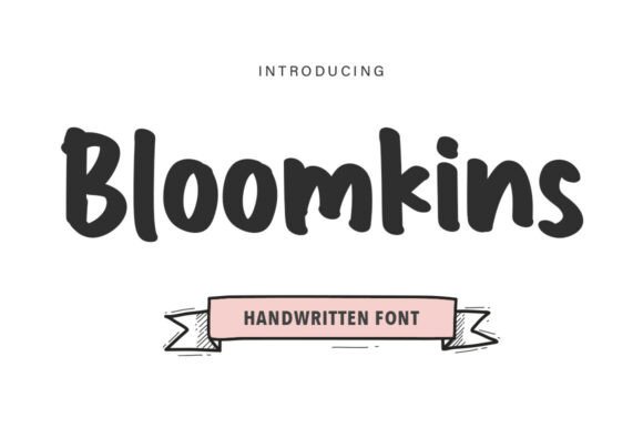 Bloomkins: The Bold Typeface with a Hand-Drawn Heart