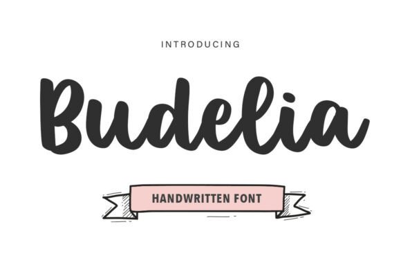 Budelia: The Handwritten Font with a Gentle, Graceful Spirit