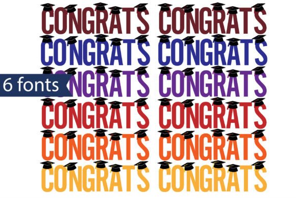 Congrats Color: A Display Font That Celebrates Achievement