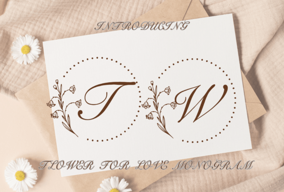 Flower for Love: Elevate Your Designs with This Elegant Font