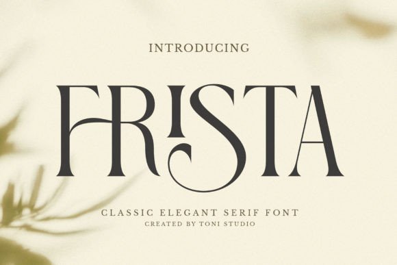 Frista: The Modern Font for Elegant Branding