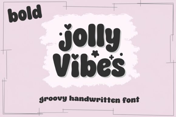 Infuse Your Designs with Retro Charm: Jolly Vibes Bold