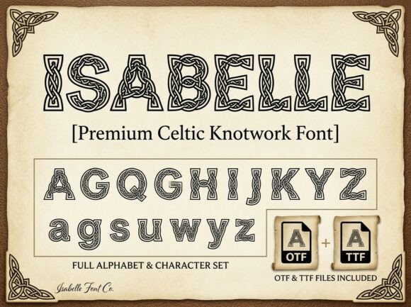 Isabelle: Weaving Ancient Celtic Knots into Modern Branding