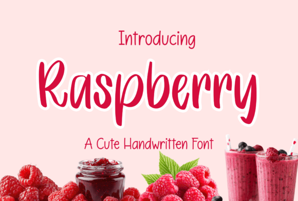 Raspberry: A Handwritten Font That Feels Like a Warm Afternoon