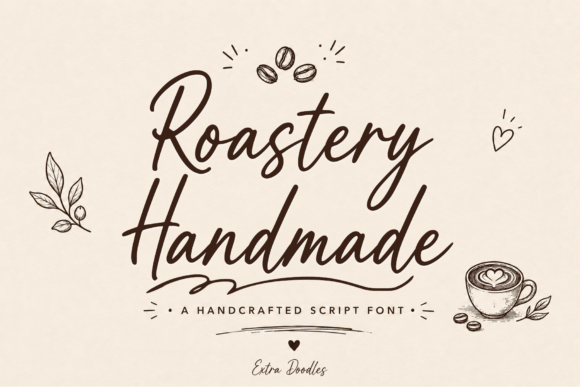 Roastery Handmade: A Script Font with Artisanal Soul