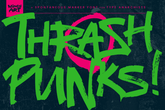Thrash Punks: A Typeface That Refuses to Be Ignored
