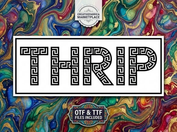 Thrip: A Display Font for Designs That Demand Attention
