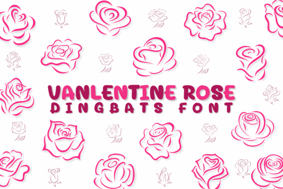 Valentine Rose: A Dingbat Font for Creative Elegance
